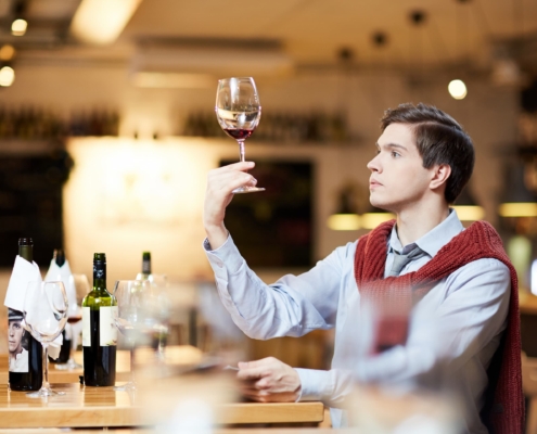 Dégustation de vin